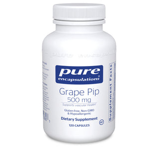 Pure Encapsulations Grape Pip 500mg - 120 Capsules 