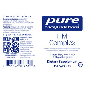 HM Complex for heavy metal detox