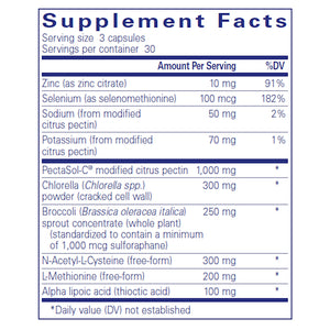 Pure Encapsulations HM Complex Supplement Ingredients