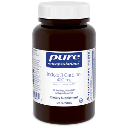 Pure Encapsulations Indole-3-Carbinol 400mg - 120 Capsules