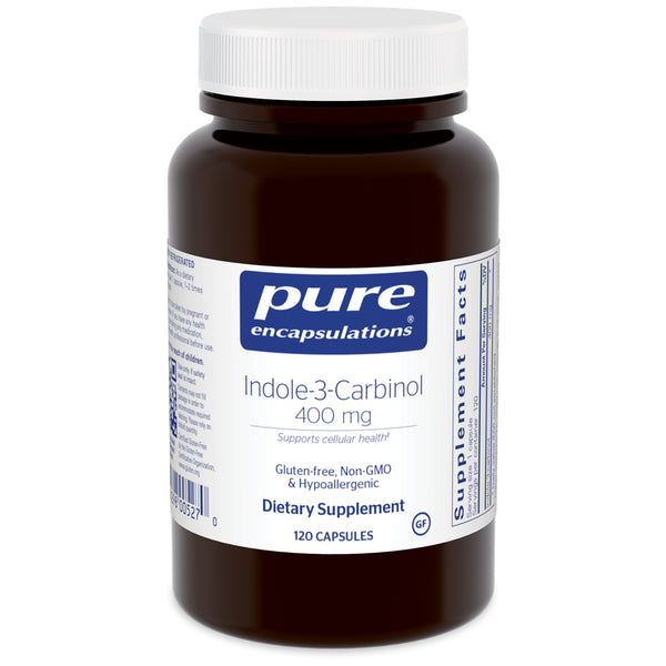 Pure Encapsulations Indole-3-Carbinol 400mg - 120 Capsules