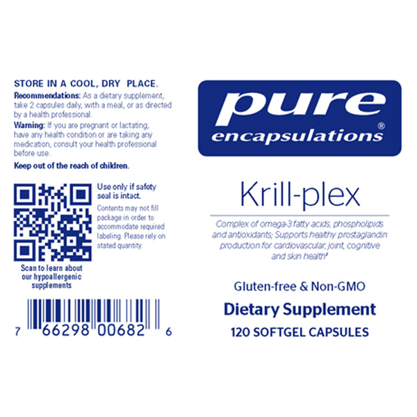 Krill-plex by Pure Encapsulations for Cognitive Function