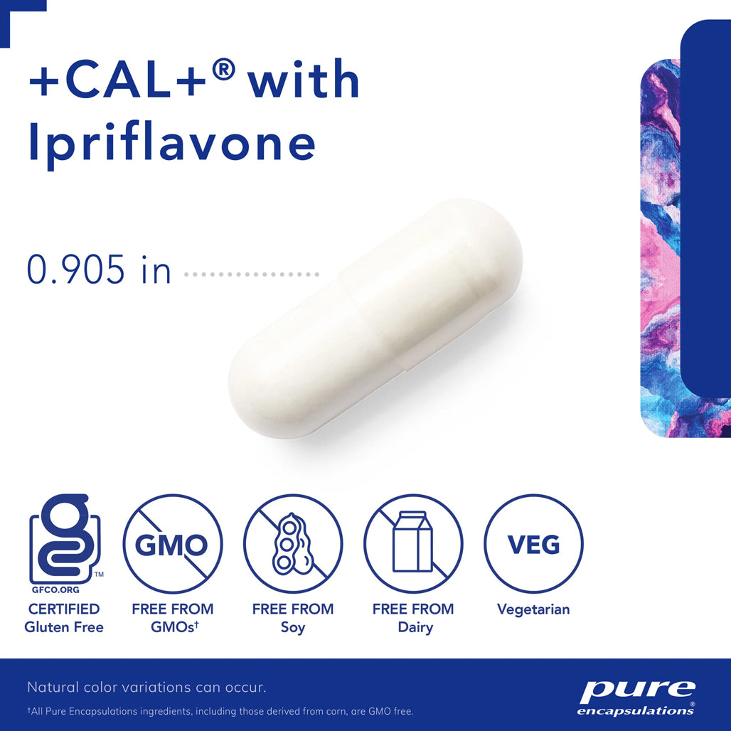 +Cal+ With Ipriflavone Pure Encapsulations