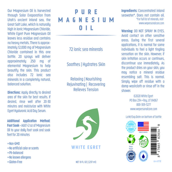 Pure Magnesium Oil