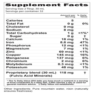 Buried Treasure Pure Minerals - Support Health and Longevity