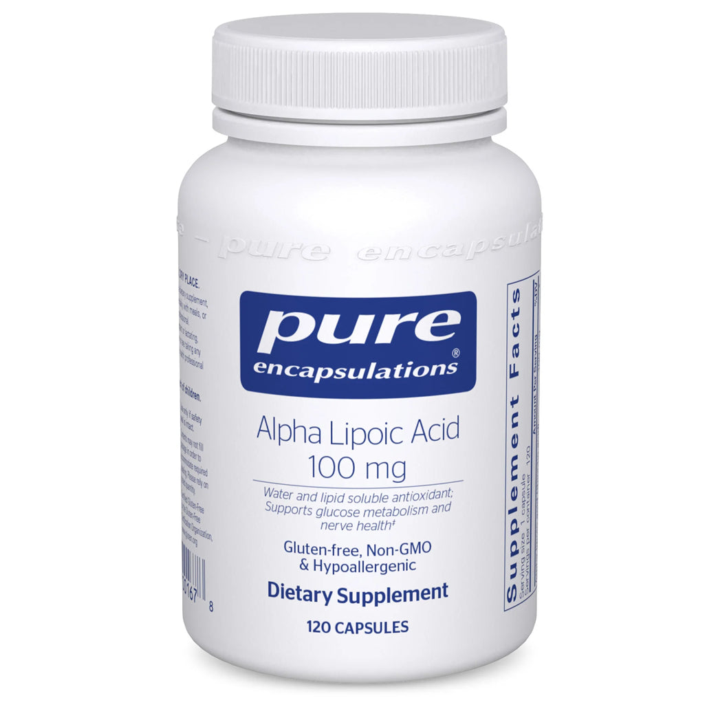 Alpha Lipoic Acid 100mg Pure Encapsulations