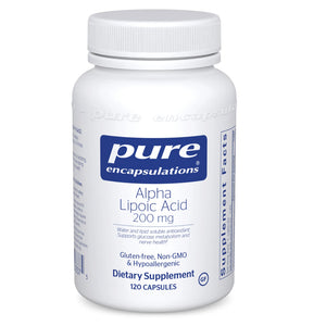 Pure Encapsulations Alpha Lipoic Acid 200 mg - 120 capsules