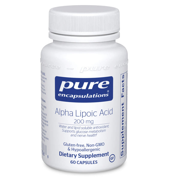 Pure Encapsulations Alpha Lipoic Acid 200 mg - 60 capsules