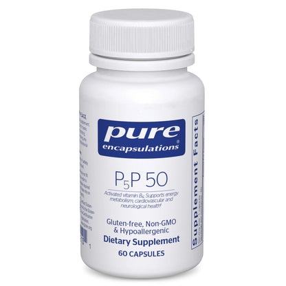 Pure Encapsulations P5P50 activated B-6 60 Capsules