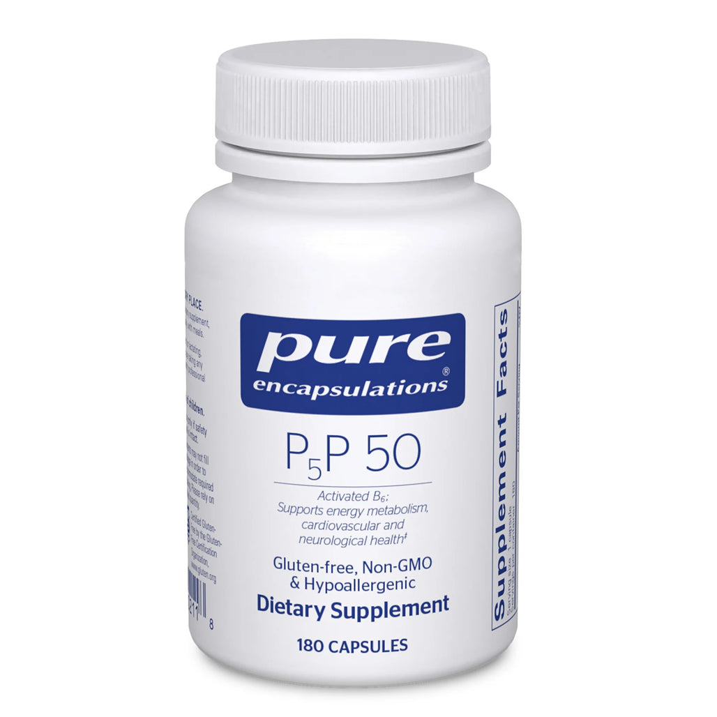 Pure Encapsulations P5P50 activated B-6 180 Capsules