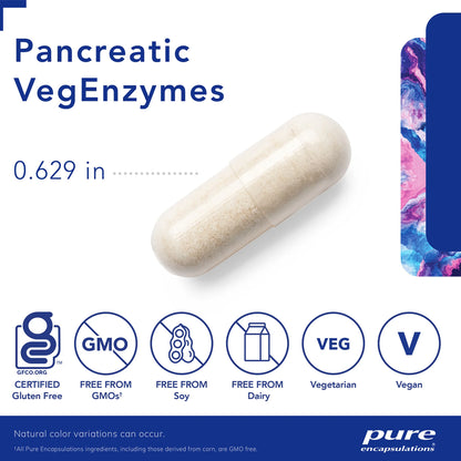 Pancreatic VegEnzymes Pure Encapsulations