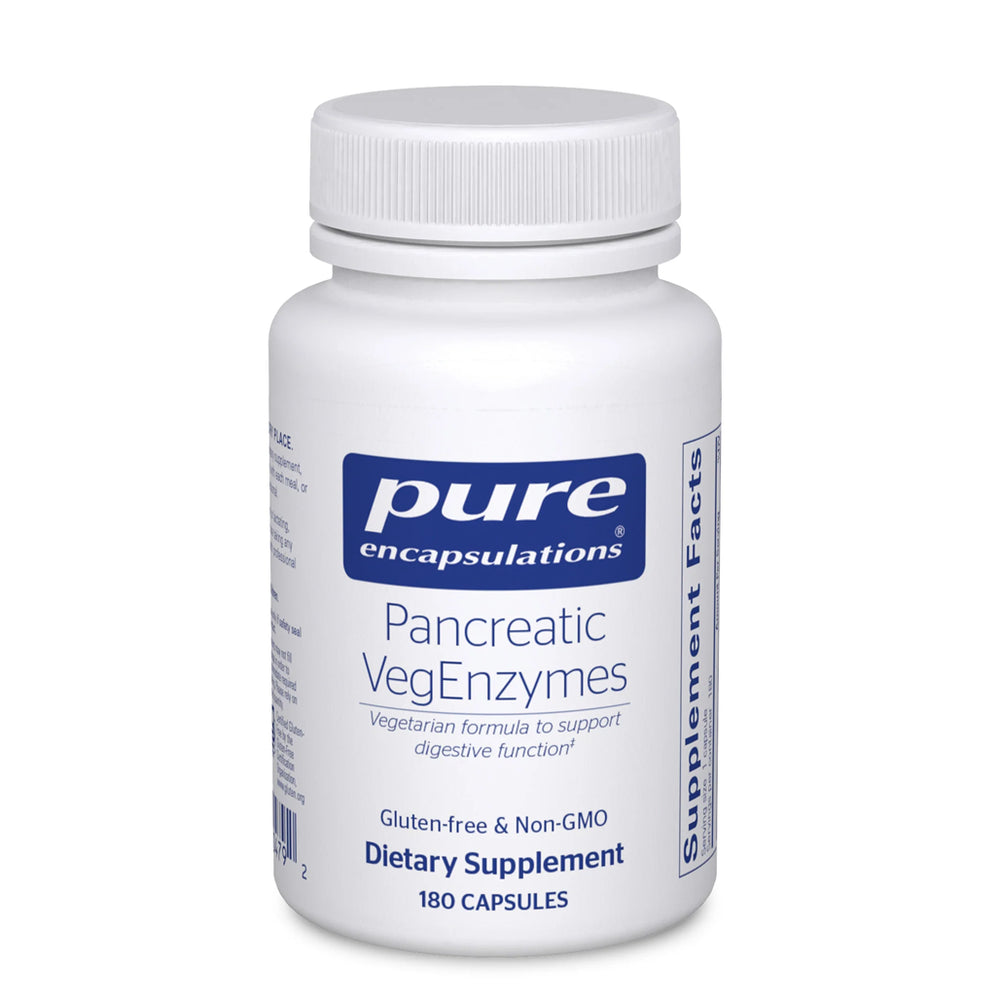 Pure Encapsulations Pancreatic VegEnzymes bottle