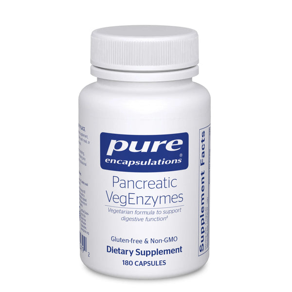 Pure Encapsulations Pancreatic VegEnzymes bottle