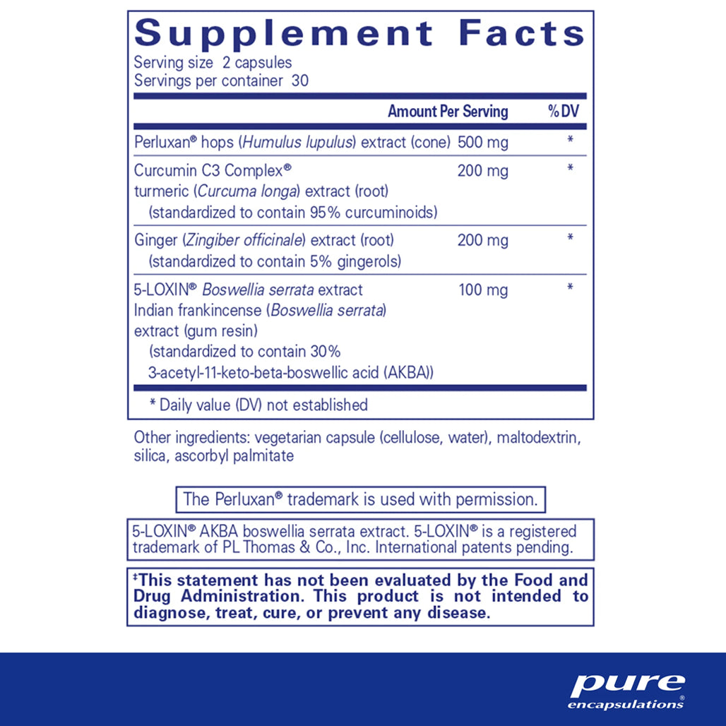 Pure Encapsulations Phyto-4 supplements facts