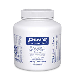 Pure Encapsulations Potassium Magnesium Aspartate 180 Capsules
