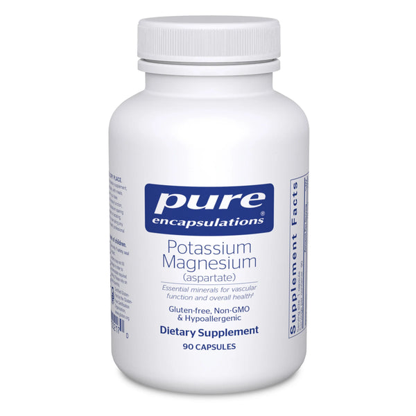 Pure Encapsulations Potassium Magnesium Aspartate 90 Capsules