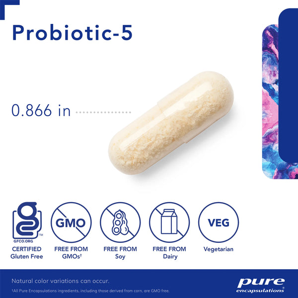 Pure Encapsulations Probiotic-5 supplement