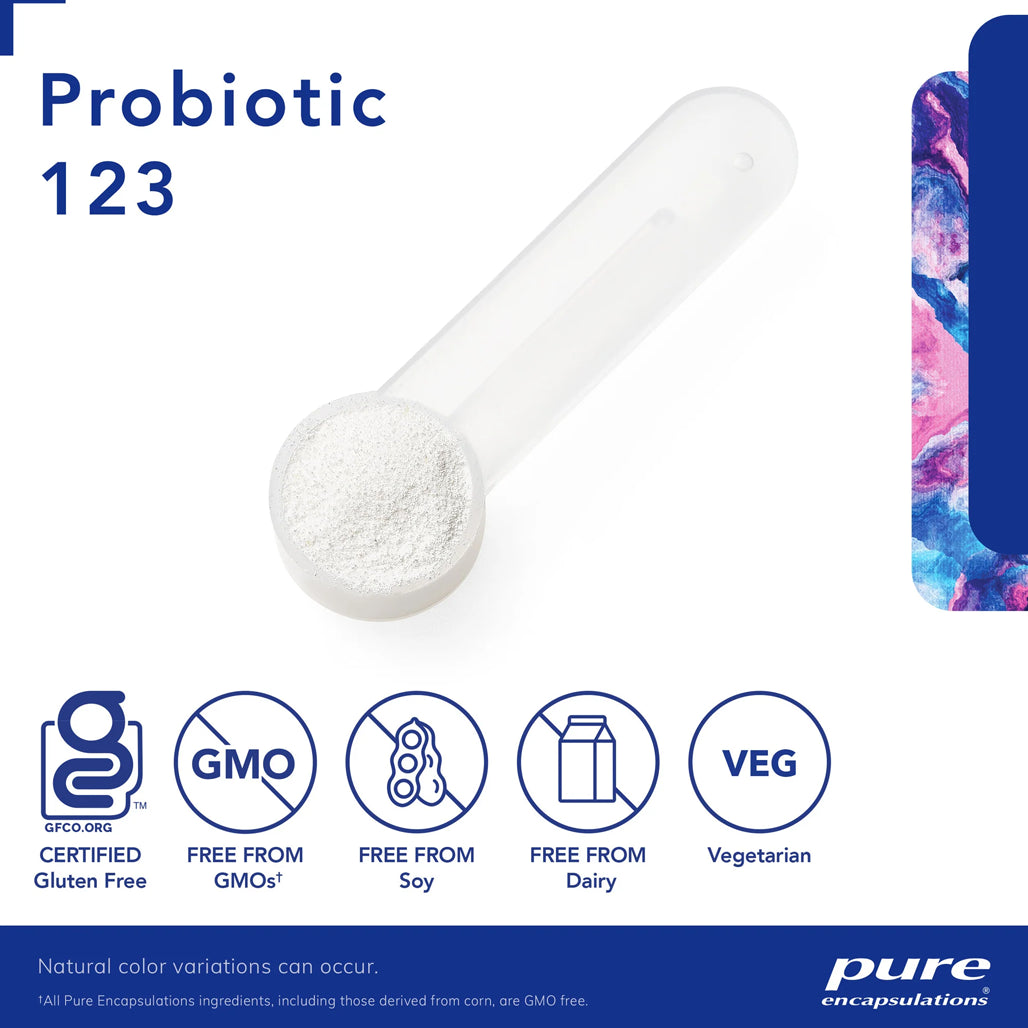 Probiotic 123 by Pure Encapsulations at Nutriessential.com