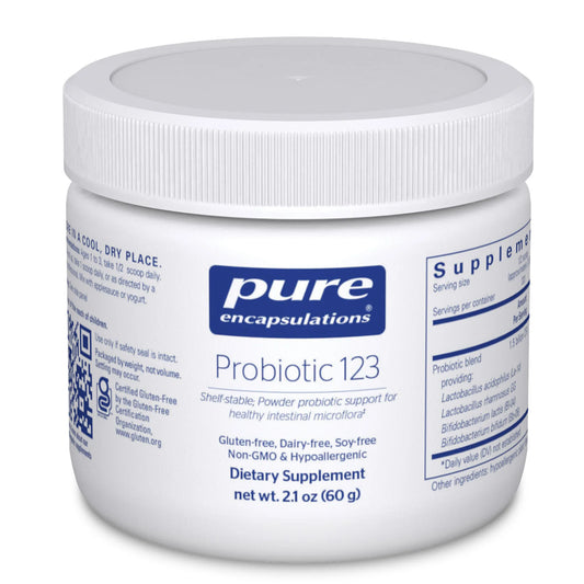 Pure Encapsulations Probiotic 123 bottle