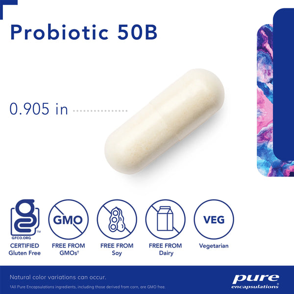 Pure Encapsulations Probiotic 50B Supplement
