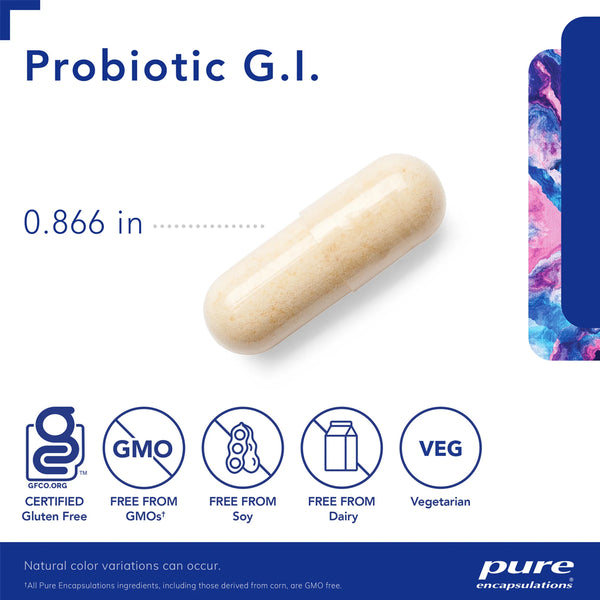 Pure Encapsulations Probiotic G.I. supplements