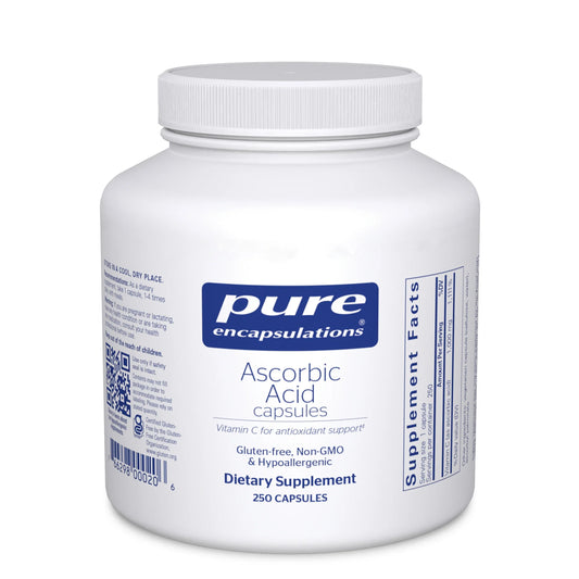 Pure Encapsulations Pure Ascorbic Acid 250 capsules