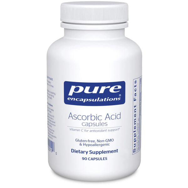 Pure Encapsulations Pure Ascorbic Acid 90 Capsules