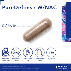 Pure Encapsulations PureDefense w/NAC supplement