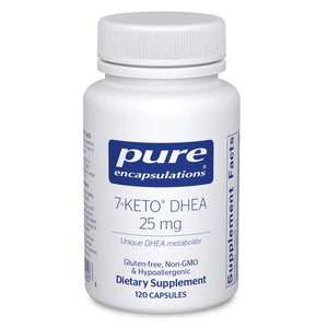 Pure Encapsulations 7-Keto DHEA 25mg - 120 Capsules