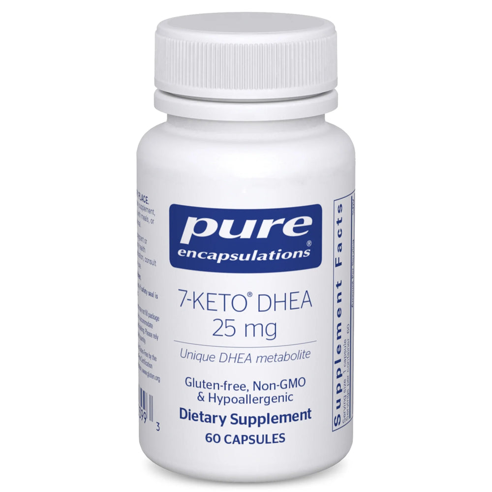 Pure Encapsulations 7-Keto DHEA 25mg - 60 Capsules