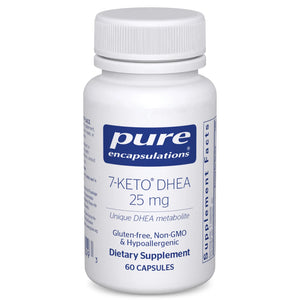 Pure Encapsulations 7-Keto DHEA 25mg - 60 Capsules