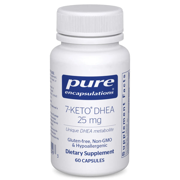 Pure Encapsulations 7-Keto DHEA 25mg - 60 Capsules