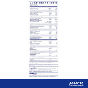 Pure Encapsulations PureLean Nutrients supplements facts