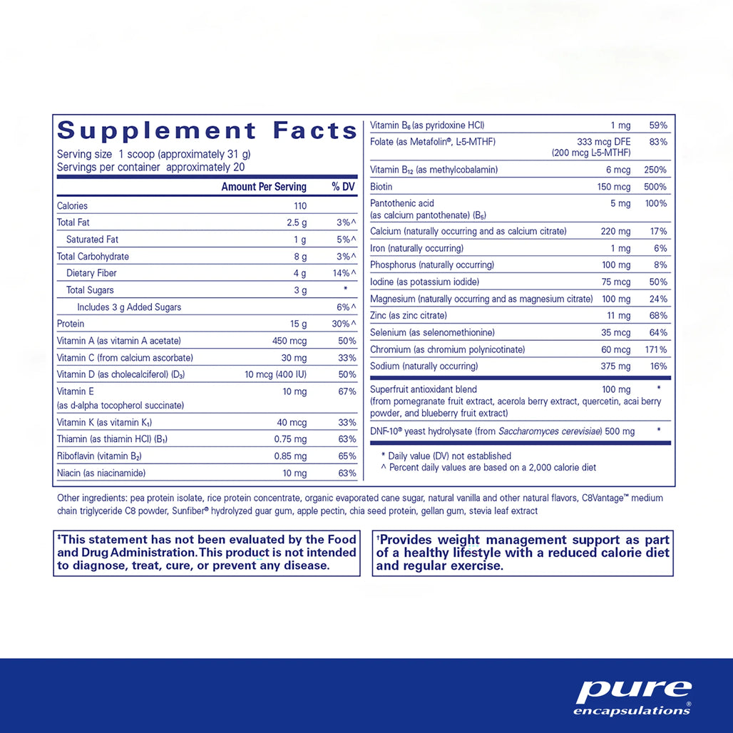 PureLean Protein Pure Encapsulations