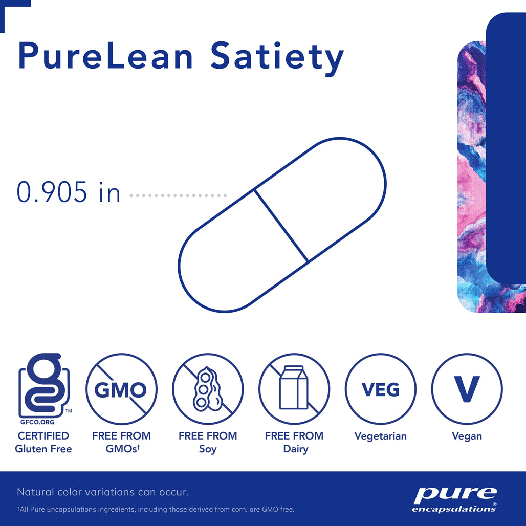 PureLean Satiety by Pure Encapsulations at Nutriessential.com