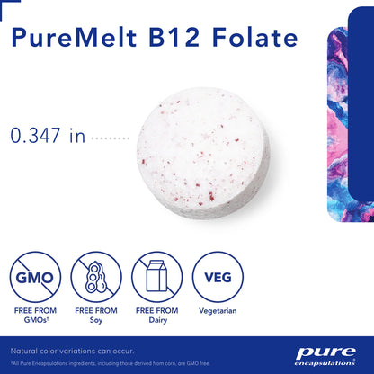 PureMelt B12 Folate Pure Encapsulations