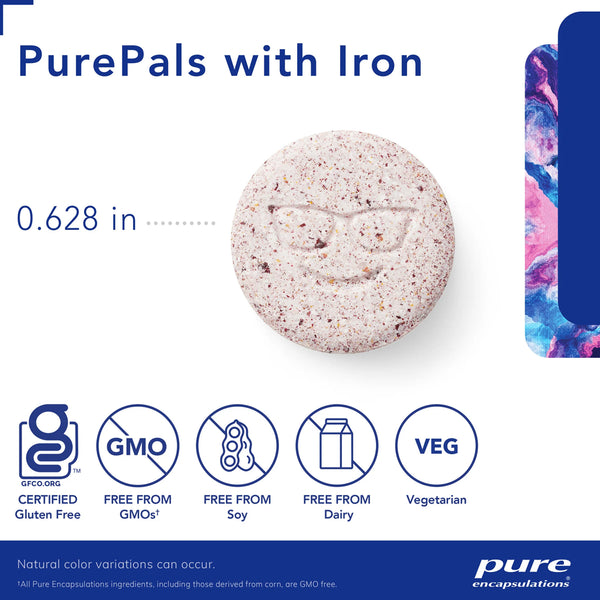 Pure Encapsulations PurePals with Iron supplement