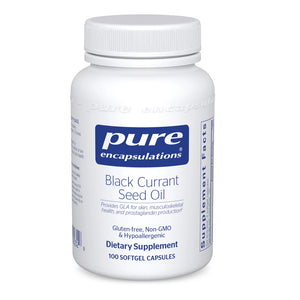 Pure Encapsulations Black Currant Seed Oil 100 softgels