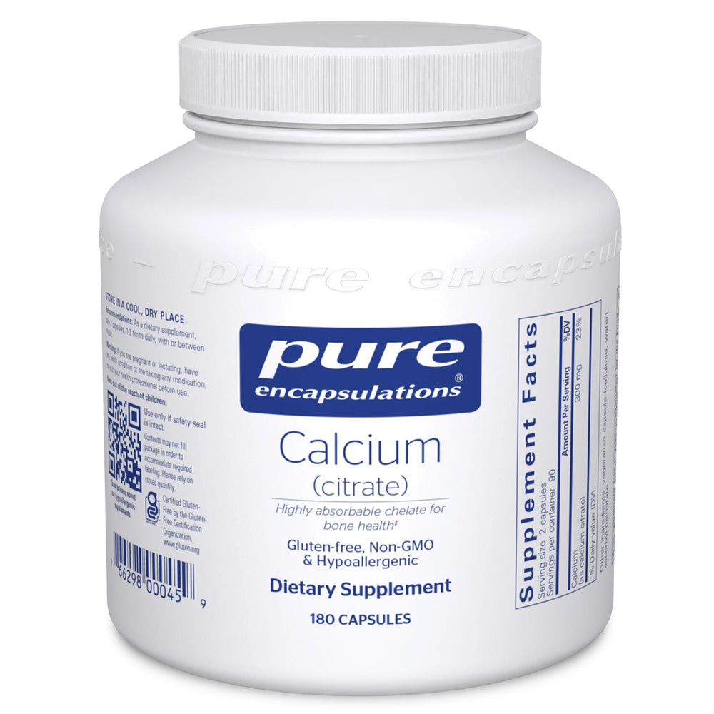Pure Encapsulations Calcium Citrate capsules