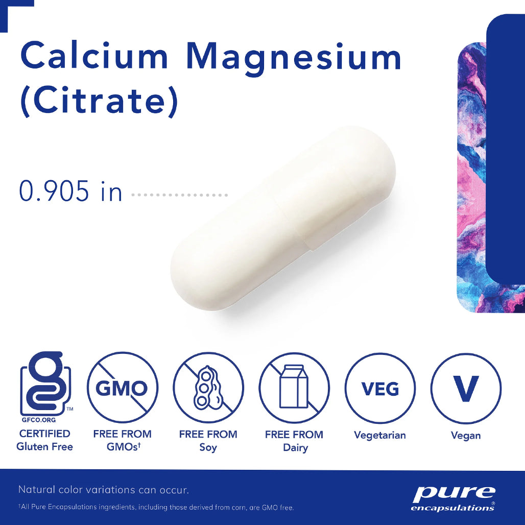 Calcium Magnesium Citrate Pure Encapsulations