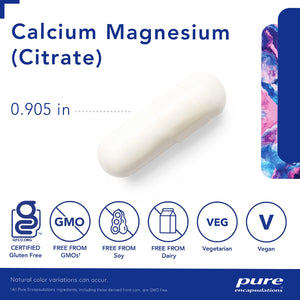 Calcium Magnesium Citrate for balanced bone support