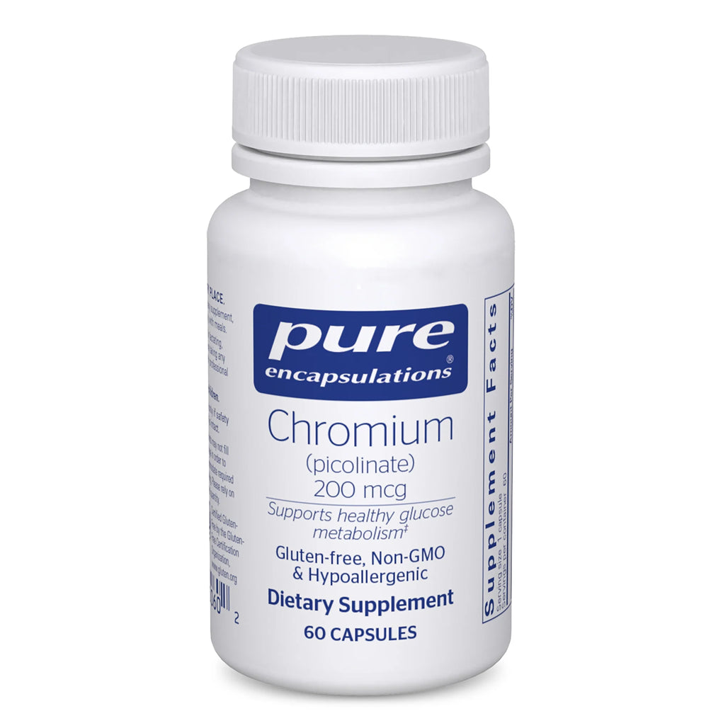 Pure Encapsulations Chromium (Picolinate) 200 mcg 60 capsules