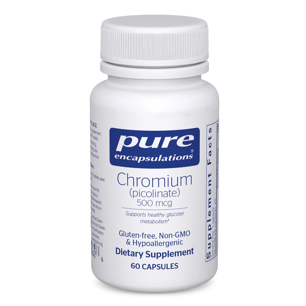 Pure Encapsulations Chromium (Picolinate) 500 mcg 60 capsules