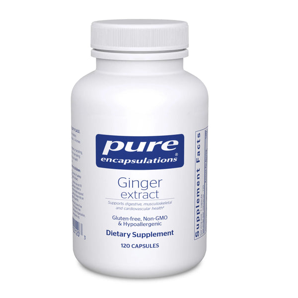 Pure Encapsulations Ginger Extract bottle