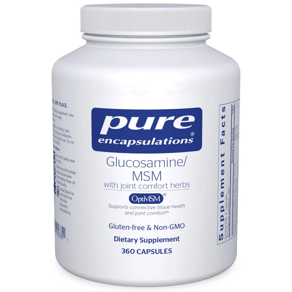 Pure Encapsulations Glucosamine/MSM 360 capsules