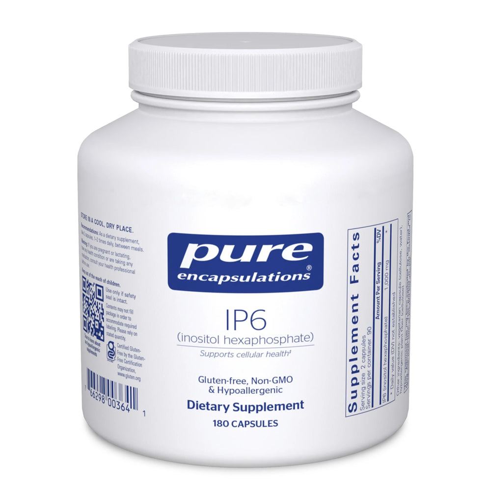 Pure Encapsulations IP-6 500 mg bottle