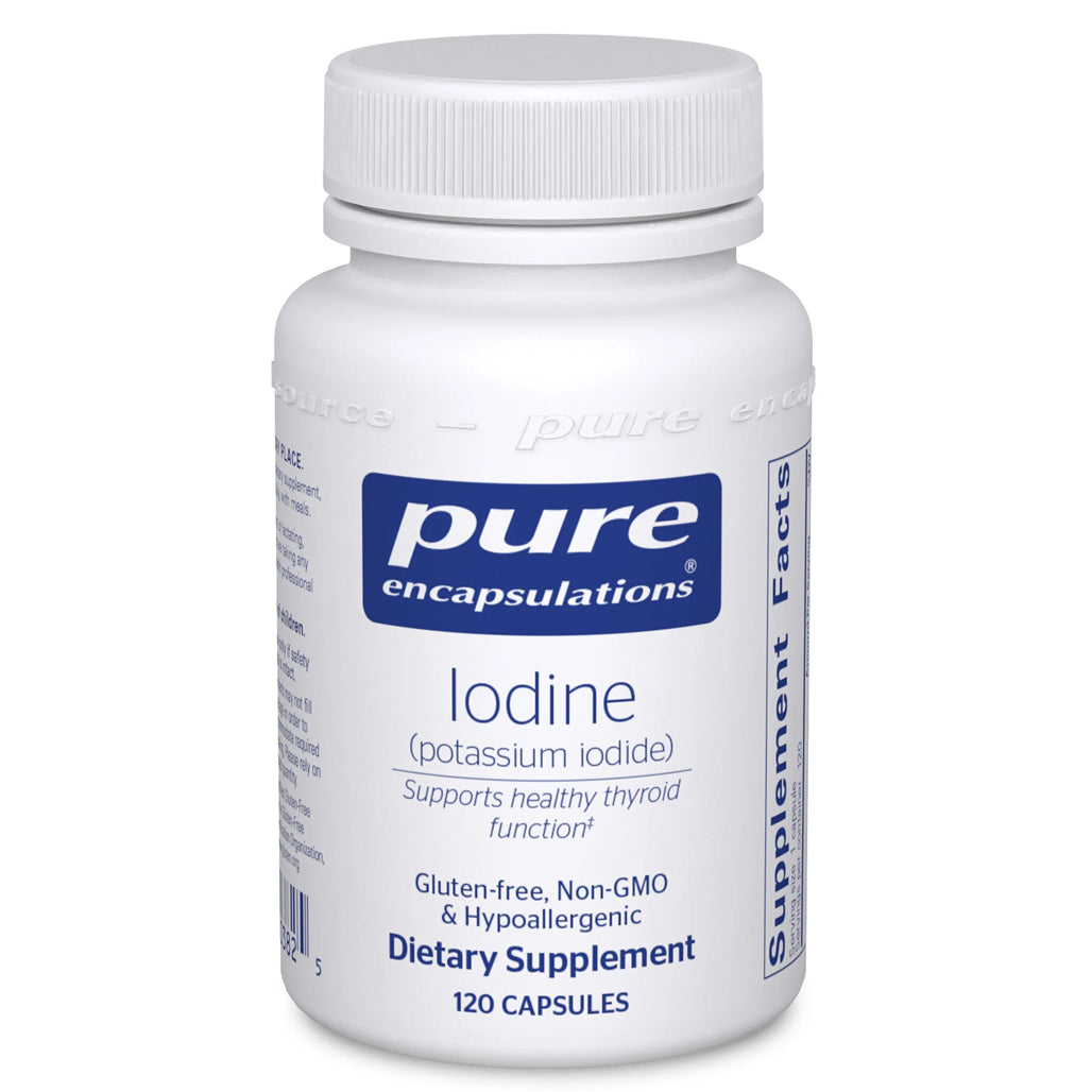 Pure Encapsulations Iodine (potassium iodide) bottle