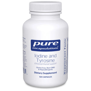 Pure Encapsulations Iodine and Tyrosine bottle