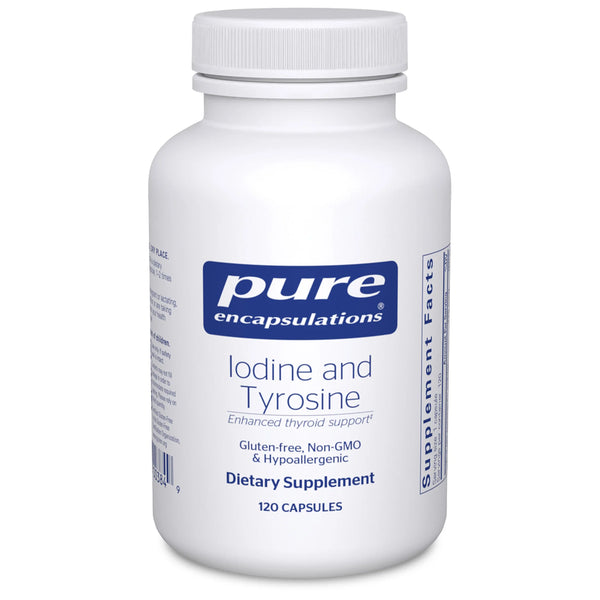 Pure Encapsulations Iodine and Tyrosine bottle