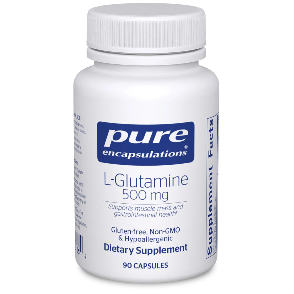 L-Glutamine 500mg Pure Encapsulations